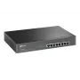 TP-Link TL-SG1008MP Unmanaged Gigabit Ethernet PoE+ Switch (8 Portai, 126W biudžetas, juoda)