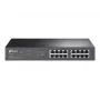 TP-LINK TL-SG1016PE 16 prievadų Gigabit Easy Smart PoE+ komutatorius (110 W, 8 PoE+ prievadai, montuojamas į stelažą)