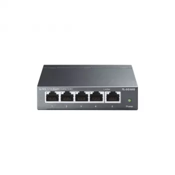 TP-Link TL-SG105S 5 prievadų Gigabit stalinis komutatorius, metalinis korpusas, v5.0
