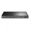 TP-Link TL-SL1218P 18 prievadų Fast Ethernet PoE+ komutatorius su 2 Gigabit ir 1 SFP