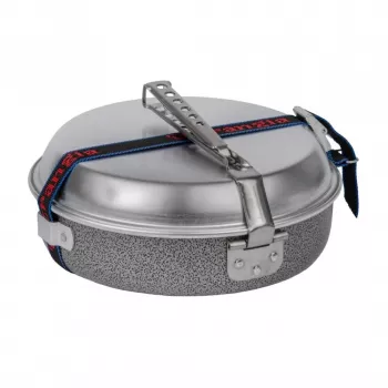 Trangia 124-T + F27 Camping Stove Set Mini Spirit Burner Ultralight Aluminum 0.8L Pot 15cm Pan
