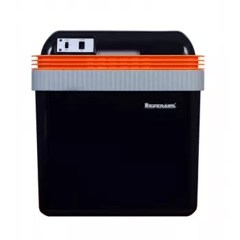 Kelioninis šaldytuvas Ravanson CS-24S (24 l, juodas, termoelektrinis aušintuvas ir šildytuvas)