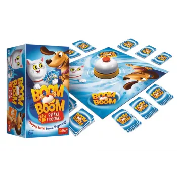 TREFL GRY Boom Boom Dogs and Kittens Skill Game