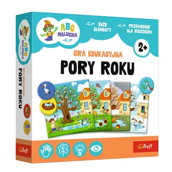 TREFL GRY Educational Game Seasons ABC for Toddlers Treflik Family Trefl 02906