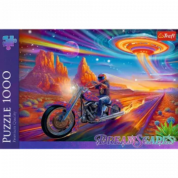 TREFL Puzzle - 1000 - Crazy Ride FSC Mix 70% 10930