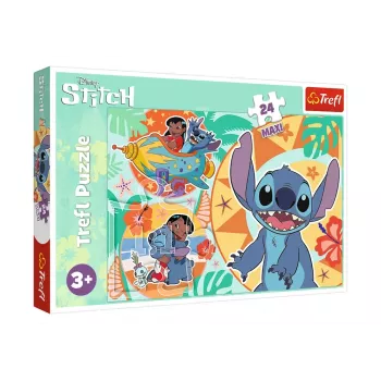 TREFL Puzzle 24vnt Maxi Happy Day Lilo ir Stitch