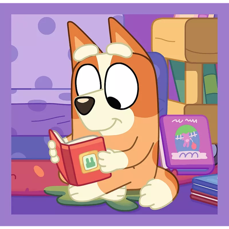 TREFL PUZZLE 3-in-1 Dėlionė – Susipažink su Bluey