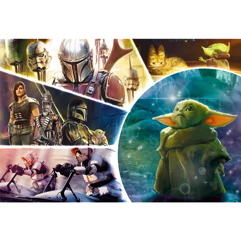 TREFL PUZZLE Dėlionė - 100 - Star Wars - Baby Yoda - Trefl 16413