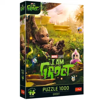 TREFL PUZZLE Dėlionė - 1000 - Premium Plus – Marvel - Groot - Trefl 10834