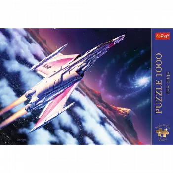 TREFL PUZZLE Dėlionė - 1000 Premium Plus - Tea Time: Space Flight Trefl 12075