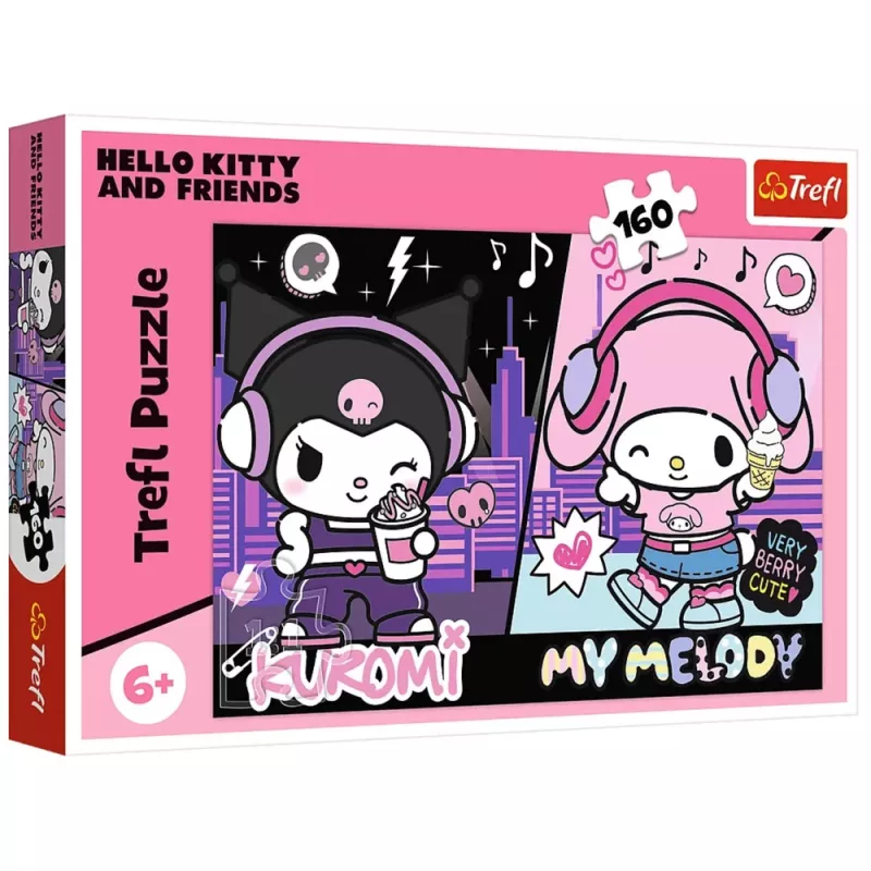 TREFL PUZZLE Puzzle - 160 - Kuromi rules - Hello Kitty Trefl 15430