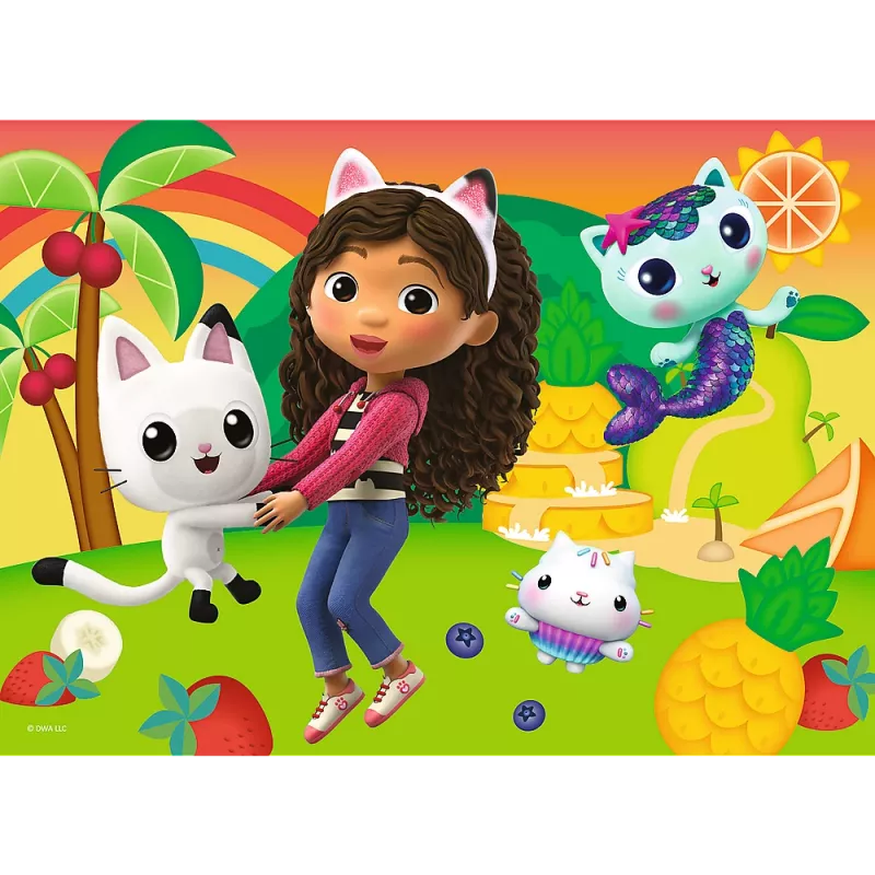 TREFL PUZZLE Dėlionė - 20 miniMaxi - Spalvinga diena su Gabi - Trefl 56041