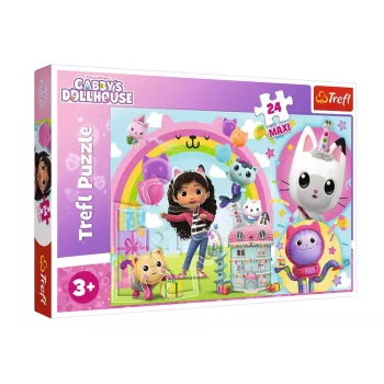 TREFL PUZZLE Dėlionė 24 dalių Maxi Linksmoji Gabi Trefl 14353
