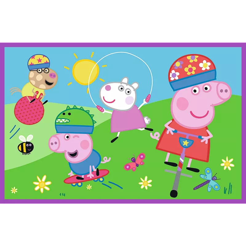 TREFL PUZZLE Dėlionė - 2x24 - Peppa žaidimų aikštelėje - Peppa Pig 34435
