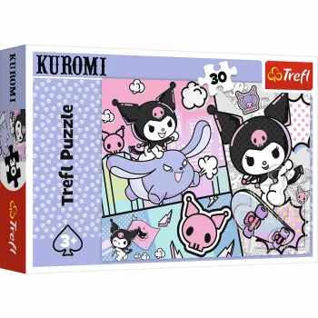 TREFL PUZZLE Dėlionė - 30 dalių - Smagios akimirkos su Kuromi / Hello Kitty 18325