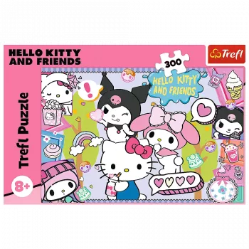 TREFL PUZZLE Puzzle 300 - Crazy Trio - Hello Kitty