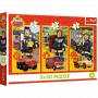 TREFL PUZZLE Dėlionė - 3x50 - Fireman Sam Fire Station Crew