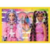 TREFL PUZZLE Dėlionė - 4 viename - Laimingas Barbės Pasaulis Trefl 34626