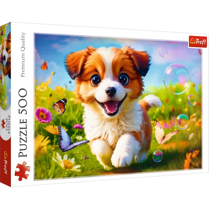 TREFL PUZZLE Dėlionė – 500 – Happy Dog Trefl 37524
