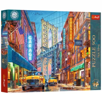 TREFL PUZZLE Dėlionė - 500 – Premium Plus – Manhattan View – Trefl 37613