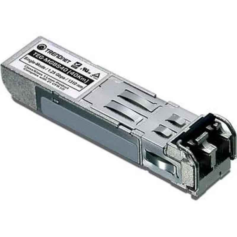 TRENDnet TEG-MGBS40 1000Base-LX SFP modulis, LC duplex, 40km, 1310nm, vienmodis šviesolaidis