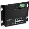 TRENDnet TI-PG102F Pramoninis 8 prievadų Gigabit PoE+ komutatorius (240W, DIN-rail, IP30, be ventiliatoriaus)