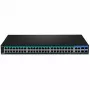 TRENDnet TPE-5240WS 48 prievadų Gigabit PoE+ išmanusis valdomas komutatorius su 4 SFP uplink, 740W PoE biudžetu, 104Gbps talpa, 1U montavimas į stelažą