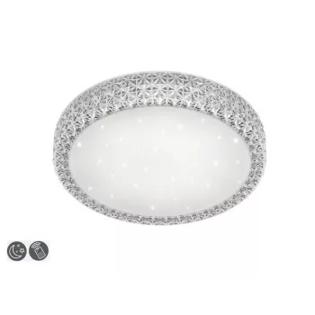 TRIO PEGASUS R62423100 27W LED lubinis šviestuvas, apvalus, baltas, 2700lm, šiltai balta šviesa