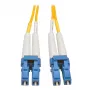 TRIPP N370-03M 3 m dvipusis vienmodis 9/125 LC/LC šviesolaidinis pataisų kabelis