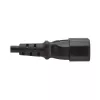 Tripp PDU Power Cord C13 į C14 10A 250V H05VV-F 2m (6.6ft) Juoda