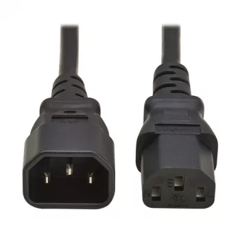 Tripp PDU Power Cord C13 į C14 10A 250V H05VV-F 2m (6.6ft) Juoda