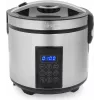 Tristar RK-6138 Skaitmeninis ryžių ir garų puodas, 1.5 L, 500 W, nerūdijantis plienas ir plastikas, juodas