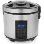 Tristar RK-6138 Skaitmeninis ryžių ir garų puodas, 1.5 L, 500 W, nerūdijantis plienas ir plastikas, juodas