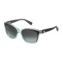 TRUSSARDI Moteriški Akiniai nuo Saulės STR0775607U2 Havana Acetate Butterfly Rėmelis Rudas Gradientinis Lęšis 56mm