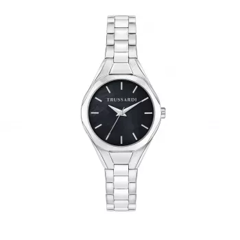 TRUSSARDI Moteriškas T-Light Kvarcinis Laikrodis R2453157511 30mm Sidabrinis Nerūdijantis Plienas