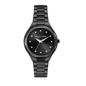 Trussardi Moteriškas Laikrodis R2453157501 32mm Sidabrinis Nerūdijančio Plieno Milano Apyrankė Kvarcinis