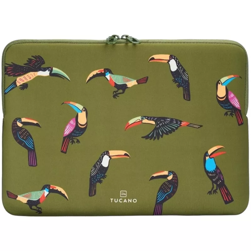 Tucano Tucani Sleeve 12-13 colių neopreno nešiojamojo kompiuterio dėklas, žalias
