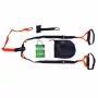 Tunturi 14TUSFU154 Suspension / Sling Trainer – reguliuojami diržai kūno svoriui su durų inkaru, juoda/geltona