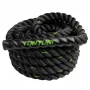 Tunturi Battle Rope 12m – 38mm didelio tankio poliesterio treniruoklių virvė