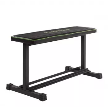 Tunturi FB20 Flat Bench, 200 kg apkrova, juoda