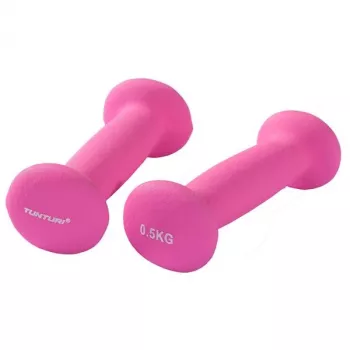 Tunturi Neoprene Hanteliai 0,5 kg Rožiniai (pora)