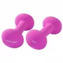 Tunturi Neoprene Hanteliai 3 kg (pora) Violetiniai – šešiakampė forma, neslystantys