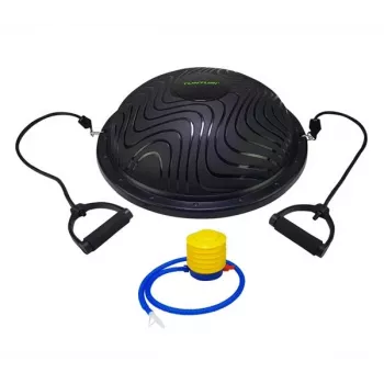 Tunturi Pro Balance Trainer – Anti-Burst PVC, 60 cm, Max 150 kg, juoda/mėlyna