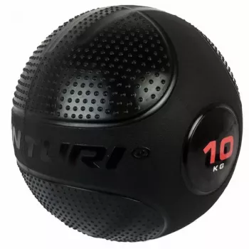 Tunturi Slam Ball 10kg (Juoda) – Neatšokanti didelio tankio guma