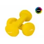 Tunturi Vinyl Dumbbells 1.5 kg, Yellow, Pair (2 vnt.)