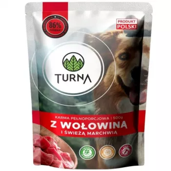 TURNA with Beef šlapias šunų maistas 500g
