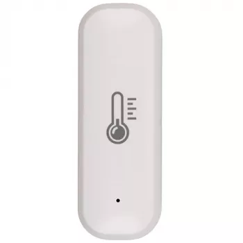 TUYA belaidis temperatūros ir drėgmės jutiklis ZigBee 3.0, baltas