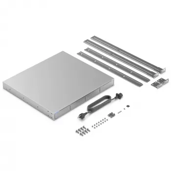 Ubiquiti UNAS-Pro-4 1U montuojamas 4 dėklų NAS su 10GbE SFP+
