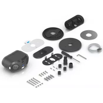 Ubiquiti UniFi G6 180 4K UHD Dual-Sensor PoE Camera (Juoda)