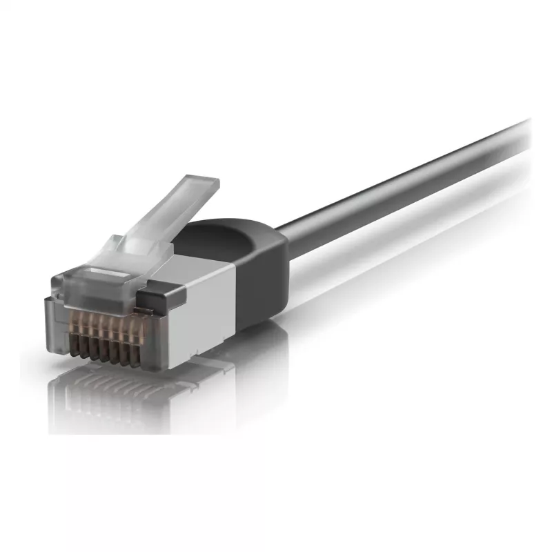 Ubiquiti UniFi Outdoor Cat6A Patch Laidas 12m juodas UACC-Cable-Patch-Outdoor-C6A-12M-BK